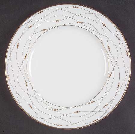 Precious Gold Salad Plate