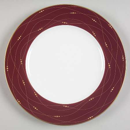 Precious Gold Accent Luncheon Plate