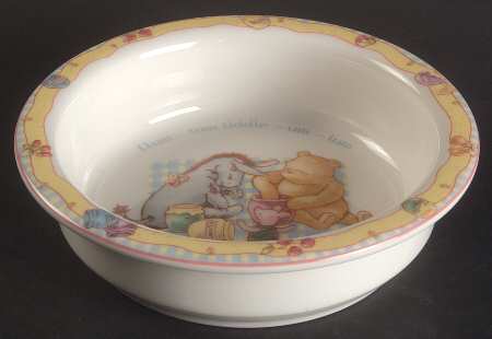 Winnie the Pooh Collection (Disney, Porcelain) Baby Plate