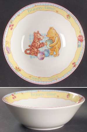 Winnie the Pooh Collection (Disney, Porcelain) Child's Bowl