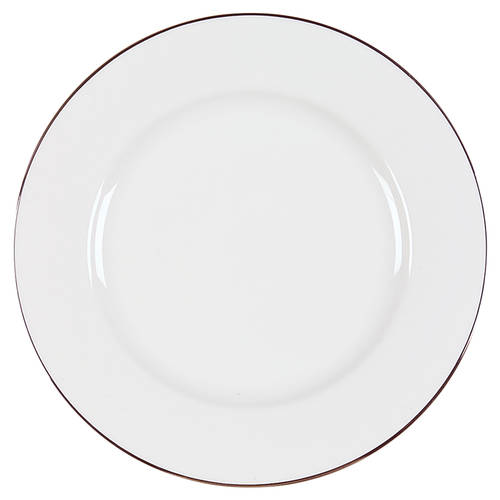 Simply Platinum Salad Plate