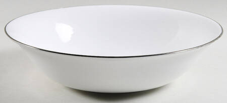 Simply Platinum 10" Round Vegetable Bowl