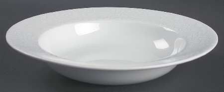 Serenity (Embossed Tapestry) Large Rim Soup Bowl