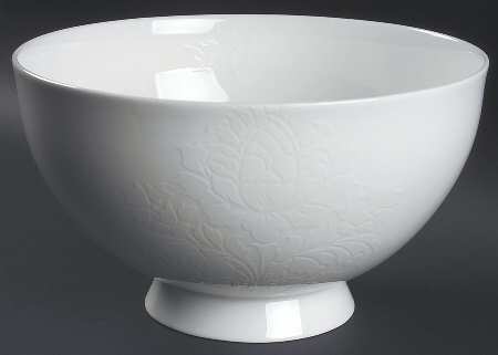 Serenity (Embossed Tapestry) 10" Round Serving Bowl