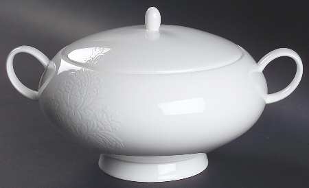 Serenity (Embossed Tapestry) Round Covered Vegetable