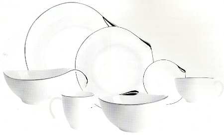 Spa Lifestyle Waterdrop Platinum by Royal Doulton