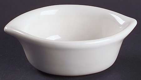 Bay Leaves White Ramekin