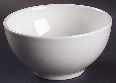 Bay Leaves White 5" All Purpose Bowl