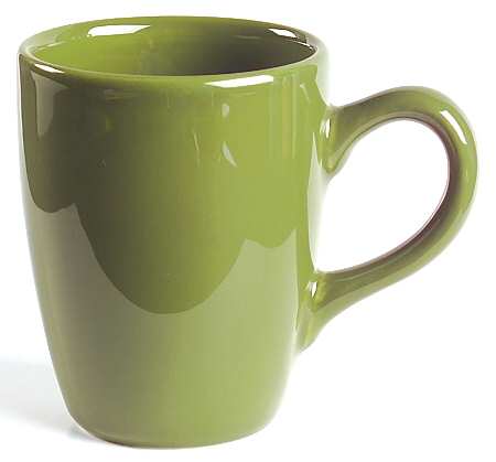 Bay Leaves Dark Green Mug
