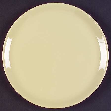 Bay Leaves Light Green Salad Plate