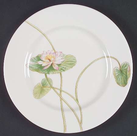 Water Lily Salad Plate