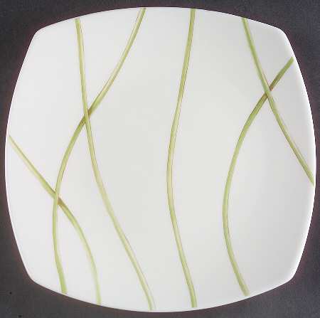 Water Lily Square Salad Plate