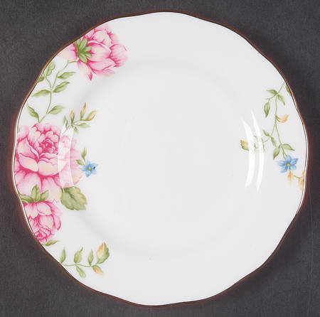 English Rose Bread & Butter Plate