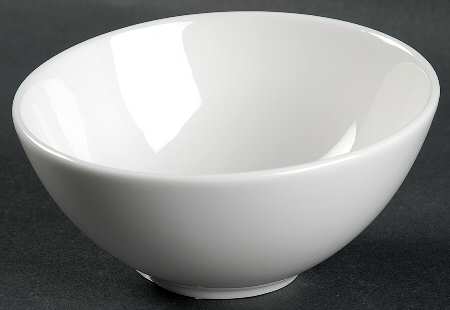 Spa Lifestyle Reflection White Dip Bowl for Chip & Dip Set