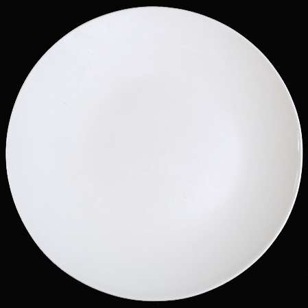 Spa Lifestyle Reflection White Luncheon Plate