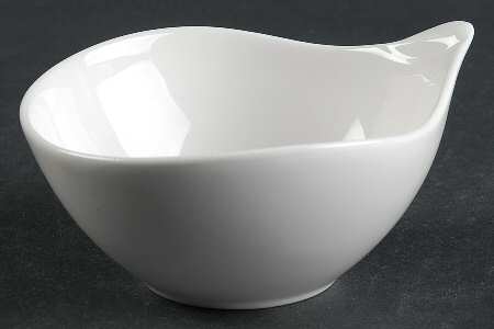 Spa Lifestyle Waterdrop White Dip Bowl for Chip & Dip Set