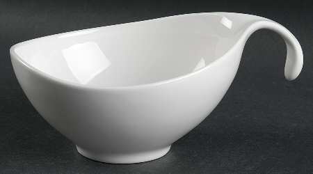 Spa Lifestyle Waterdrop White 6" All Purpose Bowl