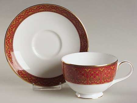 Imperial Footed Cup & Saucer Set