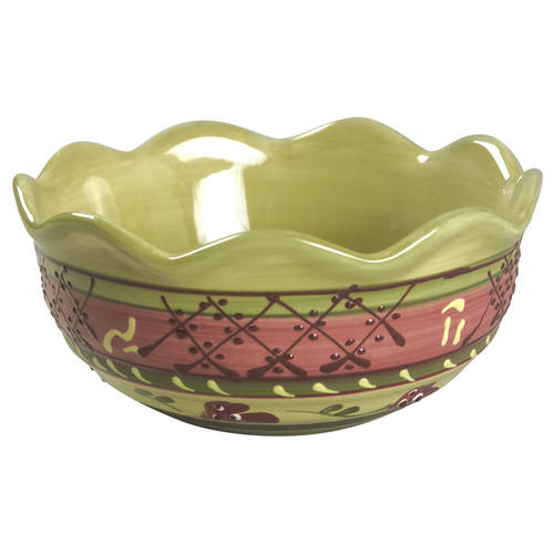 Fleuron 6" Ruffled Bowl