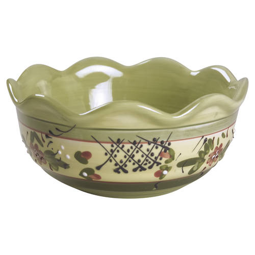 Fleuron 6" Ruffled Bowl