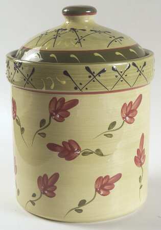 Fleuron Medium Canister & Lid