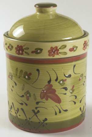 Fleuron Small Canister & Lid