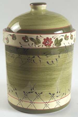 Fleuron Large Canister & Lid