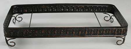 Fleuron Metal Stand for 15" Rectangular Baker