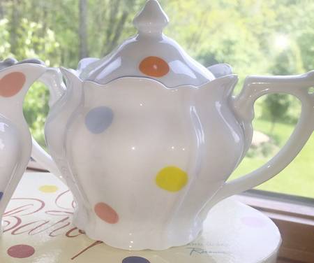 Dottie Baroque Sugar Bowl & Lid