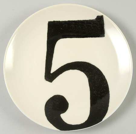 Party Raffle Appetizer Plate