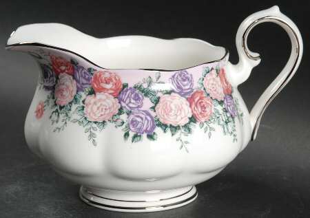Rose Garland Gravy Boat