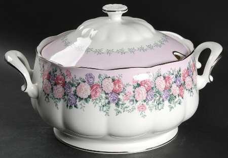 Rose Garland Tureen &  Lid