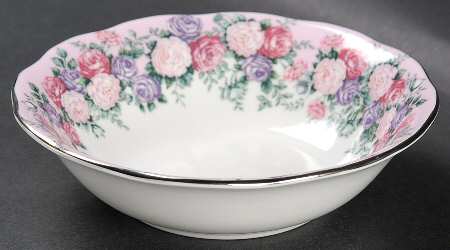 Rose Garland Fruit/Dessert (Sauce) Bowl