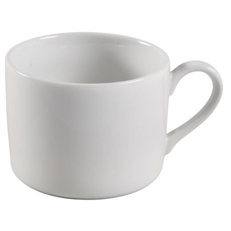 Classic White (Classic Shape) Square Cup