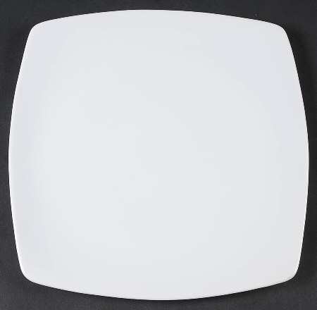 Classic White (Classic Shape) Square Dinner Plate