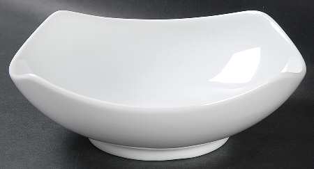 Classic White (Classic Shape) Square Cereal Bowl