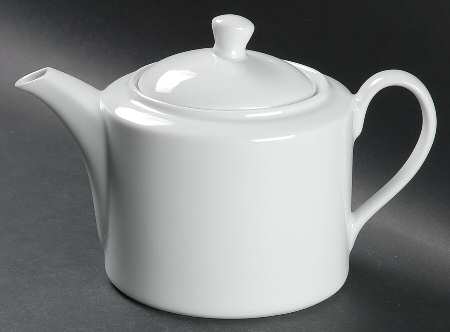 Classic White (Classic Shape) Teapot & Lid