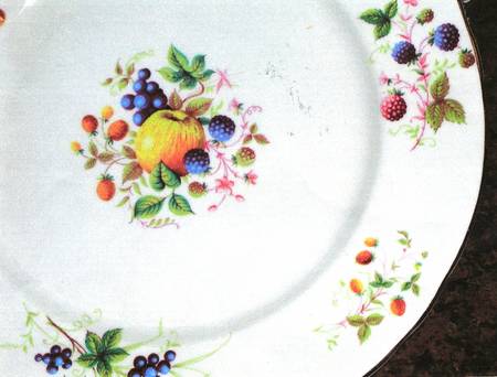 Random Harvest Dinner Plate
