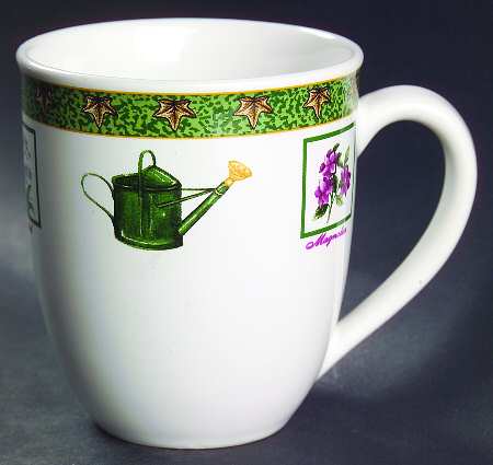 Rnf11a (Dark Green Band With Ivy Leaves) Mug
