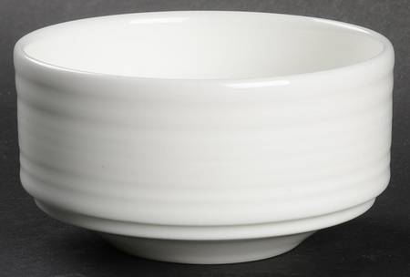 Fusion Embossed Stacking Soup Bowl
