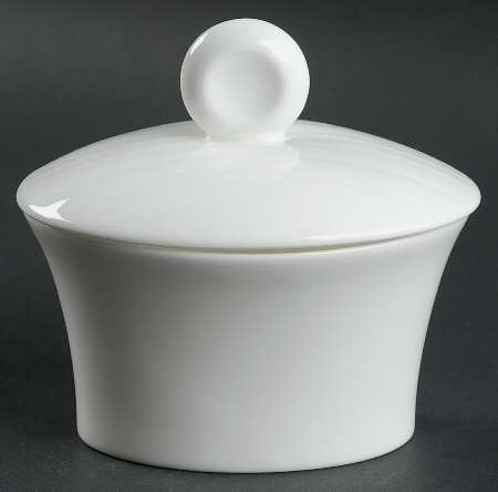 Fusion Embossed Sugar Bowl & Lid