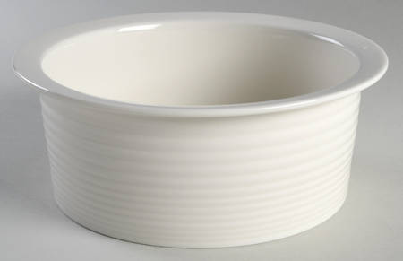 Gordon Ramsay White (Bone, No Trim) 2 Qt Round Covered Casserole No Lid