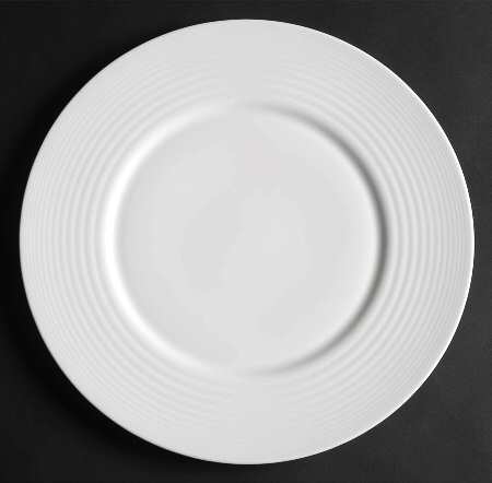 Gordon Ramsay White (Bone, No Trim) Service Plate (Charger)
