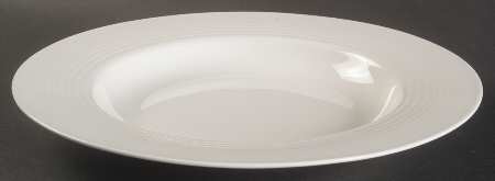 Gordon Ramsay White (Bone, No Trim) Large Rim Soup Bowl