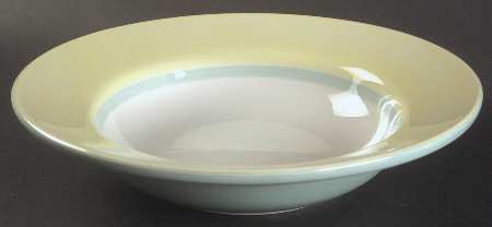 Mardi Gras Large Rim Soup Bowl