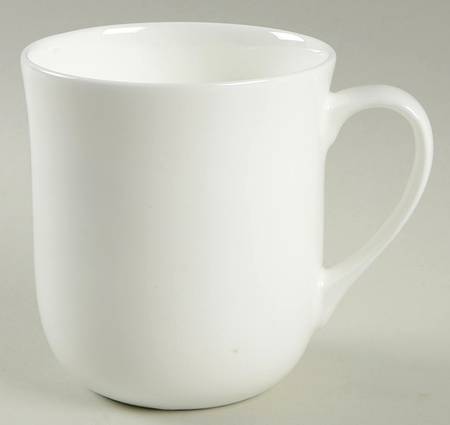 Signature White Mug