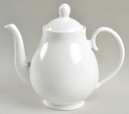 Signature White Teapot & Lid