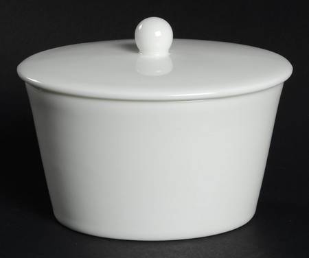 Signature White Sugar Bowl & Lid