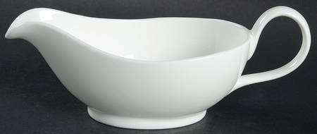 Signature White Gravy Boat