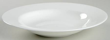 Signature White Large Rim Soup Bowl